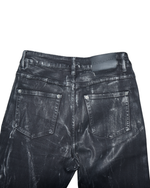 [03] residue denim jeans