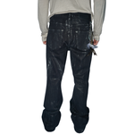 [03] residue denim jeans